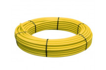 MDPE 25MM X 50M COIL YELLOW GAS