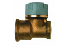 POLYPLUMB WALL PLATE ELBOW BRASS;28X1/2\"