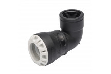 PLASSON PUSHFIT FEMALE ELBOW - 20MM X 1/2\"