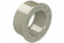 SOLVENT BOSS ADAPTOR; 40MM SOLVENT GREY