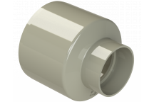 SOLVENT REDUCER;4\"/110MM WASTE CONC GREY