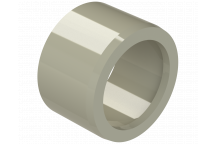 POLYPIPE S2000 MUPVC 40MM X 32MM REDUCER - SOLV GREY