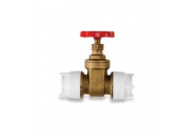 POLYFIT GATE VALVE; 22MM