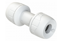 POLYPLUMB ENHANCED - 10MM COUPLER - WHITE