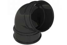 S2000 BEND (2XSCKT);4\"/110MM 67.5DEG BLK