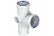 POLYPIPE RING-SEAL SINGLE BRANCH;4\"/110MM 104D EQ WT