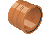 DRAIN SINGLE SOCKET COUPLER; 6\"/160MM