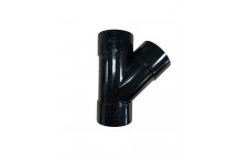 E.TUPLING 135DEG Y BRANCH - 50MM - BLACK