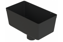 DPR68 HOPPER HEAD; 280Lx157Wx145H BLACK