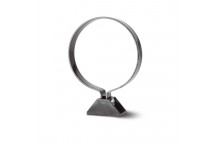 S2000 PIPE CLIP COATED; 4\"/110MM  BLACK