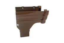 FLO NIAGARA STOPEND O/LET;LH 65MM SQ BRN