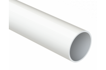S/WELD OVERFLOW PIPE; 3M LENGTH WHITE