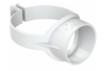 POLYPIPE RING-SEAL STRAPBOSS(OPEN);BACKFIX 4\"/110 WT