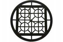 200MM DISHED GRID PLASTIC