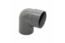FLOPLAST S/WELD SWIVEL BEND 90 DEG; 50MM GREY