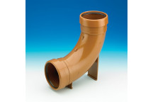 E.TUPLING 110MM UG DOUBLE SOCKET 87.5DEG REST BEND