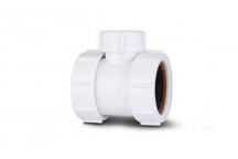 UNIV COUPLER ADAPTOR; 40MM WHITE