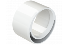 POLYPIPE S2000 MUPVC 50MM X 40MM REDUCER - WHITE