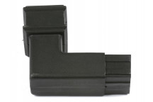 65MM SQUARE CAST IRON EFFECT 92.5° SPIGOT BEND