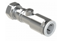 POLYFIT CHROMEPLATED SERV VALVE/TAP CONN