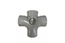 E.TUPLING SOLVENT SOIL 92.5DEG DOUBLE BRANCH - SOLVENT GREY