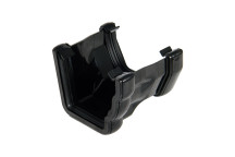 FLO NIAGARA TO SQ GUTTER ADAPTOR; RH BLK