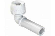 POLYPLUMB ENHANCED - 10X15MM SPIGOT ELBOW - WHITE
