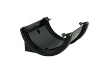 E.TUPLING 112MM HALF-ROUND UNION - BLACK