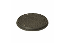 FLO U/GRD ROUND 300MM SEALED COVER/FRAME