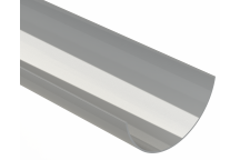 RWHR150 HALF ROUND GUTTER; 4M GREY