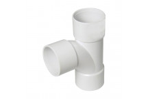 E.TUPLING SOLVENT WASTE TEE - 32MM - WHITE
