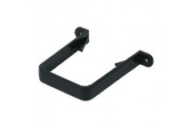 E.TUPLING 65MM SQUARE DOWNPIPE CLIP - BLACK