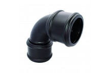 110MM CI EFFECT BEND 92.5(2XSCKT);BK