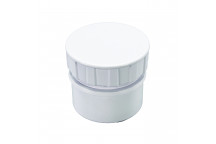 FLOPLAST S/WELD ACCESS STOP END PLUG; 50MM WHITE