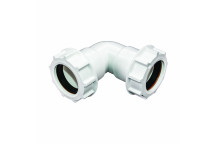 FLO UNI KNUCKLE BEND 90 DEG; 32MM WHT