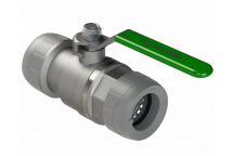 POLYPLUMB QUARTER TURN BALL VALVE; 28MM