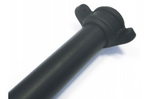 68MM CORNER ROUND CAST IRON EFFECT SOCKETED DOWNPIPE X 2.5M