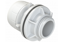POLYPLUMB ENHANCED - 28X1\" TANK CONNECTOR - WHITE