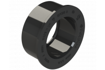 POLYPIPE RING-SEAL SOLVENT ADAPTOR; 40MM BLACK
