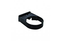FLO DPR68 SINGLE FIX PIPE CLIP; BLACK