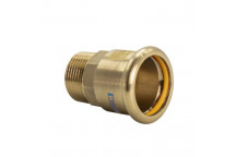 WATERGAS COPPER PRESS - MALE ADAPTOR - 42MM X 1 1/2\"
