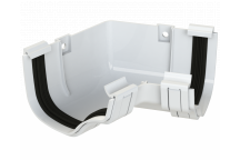 OGEE EXTRA 120 DEG INTERNAL ANGLE; WHITE