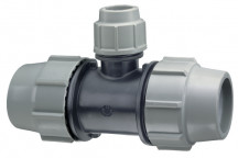 PLASSON 90MM DEG REDUCING TEE 20MM X 16MM X 20MM