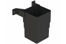 DPSQ65 PIPE CONNECTORS; OFFSET BLACK