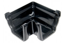 FLO NIAGARA 90 DEG EXTERNAL ANGLE; BLACK