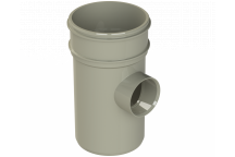 S2000 SINGLE SOCKET 50MM;4\"/110MM SOLV GREY