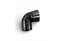 E.TUPLING 110MM SOIL TIGHT 90DEG S/SOCKET - BLACK