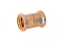 WATERGAS COPPER PRESS - STRAIGHT COUPLER - 42MM