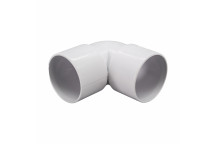 FLOPLAST S/WELD KNUCKLE BEND 90 DEG; 32MM WHITE