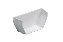 E.TUPLING 114MM SQUARE INTERNAL STOPEND - WHITE